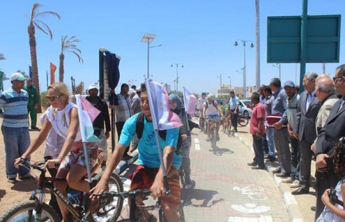 بالصور.. محافظ جنوب سيناء ومفيد شهاب يفتتحان ممشى دراجات بشرم الشيخ