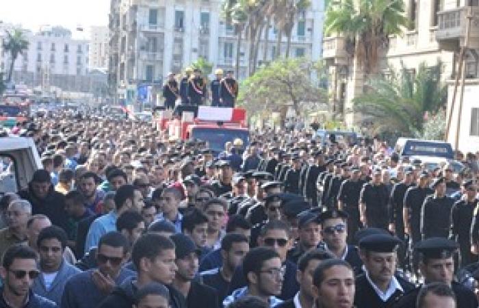 جنازة عسكرية لشهيد سيناء فى الدقهلية.. وهتافات ضد الإخوان والإرهاب