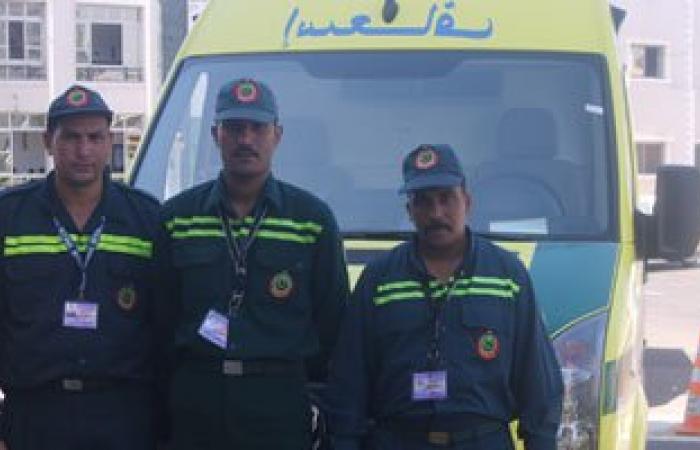 عودة 25 سيارة إسعاف من سيناء فى طريقها إلى محافظاتها
