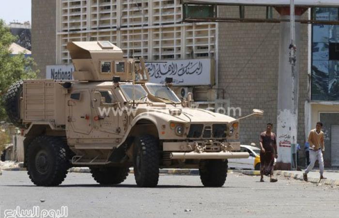 بالصور.. قوات التحالف العربى تنتشر فى شوارع عدن لحمايتها من الحوثيين