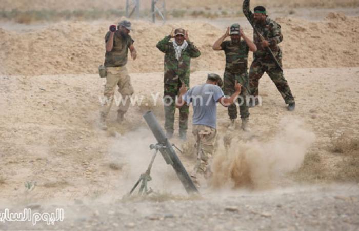 بالصور.. القوات العراقية تخوض معارك ضد تنظيم داعش الإرهابى
