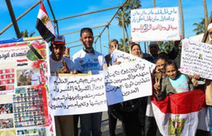 متظاهرو القائد إبراهيم: لن نترك الميادين للاخوان بذكرى25 يناير