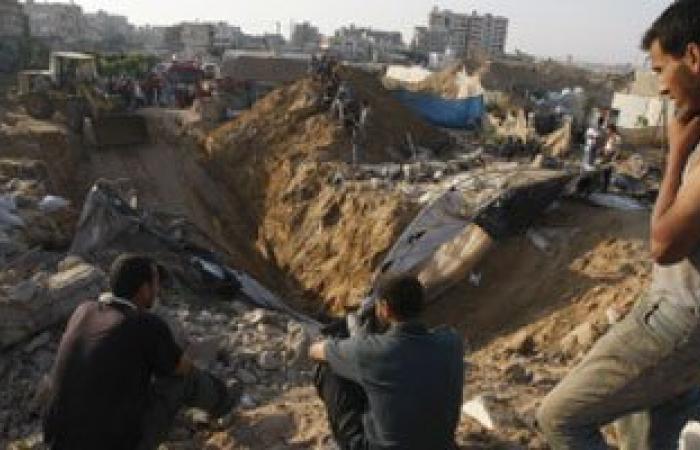 تقارير فلسطينية : انهيار نفق شمال قطاع غزة ومحاصرة 10 داخله