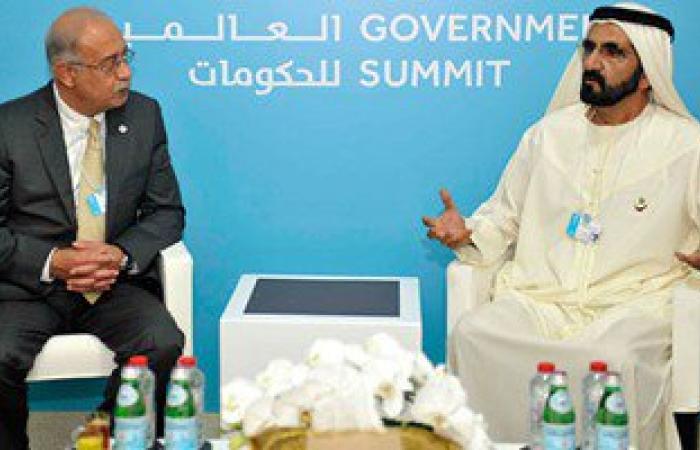 بالصور.. رئيس الوزراء يلتقى حاكم دبى.. ويؤكد: عرض برنامج الحكومة على البرلمان قريبا