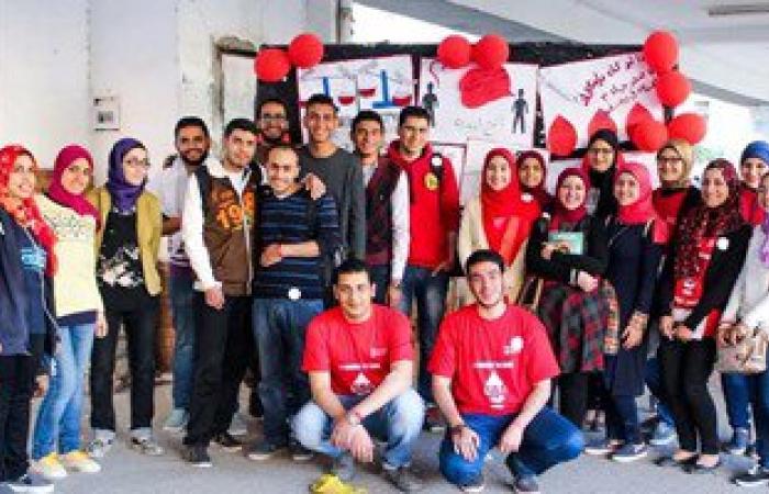 الاتحاد المصرى لطلاب صيدلة طنطا يواصل حملاته للتبرع بالدم