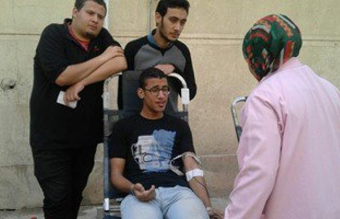 "صحة بورسعيد" تنظم حملة للتبرع بالدم فى ميدان المعديات