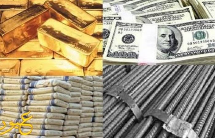 أخبار الاقتصاد في مصر: أسعار الدولار – الذهب – الحديد – الأسمنت