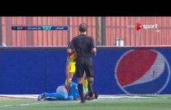 ستاد العرب - لقطة عنيفة من لاعب نصر حسين داي ضد لاعب الفيصلي