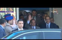 تغطية خاصة - لقطة رائعة للرئيس السيسي أثناء خروجه من قاعة مؤتمر الشباب بالإسكندرية