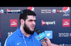ستاد العرب - لقاء مع سعد منصور مدرب فريق الهلال السعودي قبل مواجهة نفط الوسط