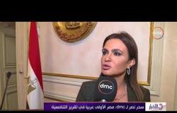 الأخبار - سحر نصر لـ dmc  :  مصر الأولي عربياً فى تقرير التنافسية