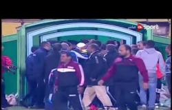 ستاد مصر - اشتباكات عنيفة بين لاعبي المقاولون وإنبي عقب انتهاء مباراة الفريقين بالدوري