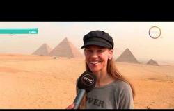8 الصبح - ماذا قالت الممثلة العالمية هيلاري سوانك عن الأهرامات والطعام المصري؟! ... اعرف من هنا