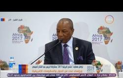 منتدى إفريقيا - رئيس الاتحاد الإفريقى ألفا كوندى أمام" أفريقيا مازلت متراجعة بسبب البنية التحتية "
