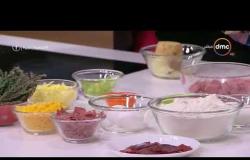 السفيرة عزيزة - فقرة المطبخ مع شيف "عصام عاشور" وطريقة عمل ( بطاطس بيكون - مناقيش لبناني )