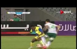 الهدف الأول لفريق المصري في مرمى الأسيوطي عن طريق أحمد شكري