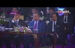 كلمة م. هاني أبوريدة رئيس الاتحاد المصري لكرة القدم خلال احتفالية تقديم الطائرة الخاصة للمنتخب