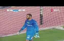 الهدف الثاني لفريق المصري في مرمى النصر عن طريق أحمد السباعي بالخطأ في مرماه