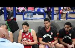 لقاء مع أحمد هشام والمدير الفني والمدرب العام لفريق كرة السلة بنادي سبورتنج وحديث عن الفوز بالدوري