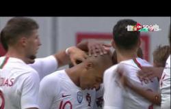 الهدف الثاني لمنتخب البرتغال داخل شباك منتخب تونس عن طريق جواو ماريو في الدقيقة 34 - خالد حسن