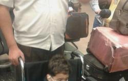 السماح لطفل فلسطيني مصاب بمرض نادر بدخول البلاد ونقله لمعبر رفح ​-صورة