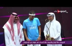 ملاعب ONsport - الشوربجي بطلا للرجال ، والشربيني بطلة للسيدات في بطولة دبي للإسكواش