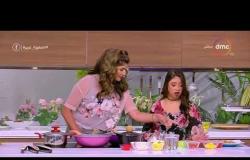 السفيرة عزيزة - فقرة المطبخ مع بطلة الاولمبياد "رحمة خالد" وطريقة عمل (فراخ سويت آند سور - جيلي )