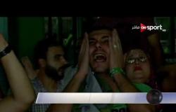 فرحة البورسعيدية بتأهل المصري لنصف نهائي الكونفدرالية