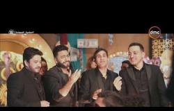 صاحبة السعادة - كواليس تامر حسني في أغنية " 100 وش " مع شيبه ودياب وحجاج  تعرض لأول مرة 