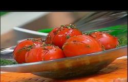 "الطماطم المخللة" بخلطة مميزة من الشيف حسن