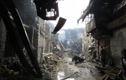 وفاة 7 أطفال نتيجة نشوب حريق في منطقة المناخلية وسط دمشق