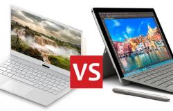 مقارنة بين حاسبي Microsoft Surface Pro 6 و Dell XPS 13