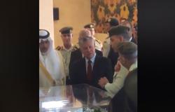 بالفيديو : الملك عبد الله  يفتتح توسعة مستشفى الملكة علياء