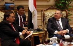 وكيل البرلمان يستقبل نائب رئيس "النواب الإندونيسى"..والأخير: لا ننسى مواقف مصر