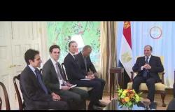 اليوم - الرئيس السيسي يبحث مع وزير الخارجية الأمريكي تطورات الأوضاع في المنطقة