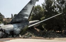 عاجل| سقوط طائرة عسكرية تابعة "للحرس الثوري" الإيراني