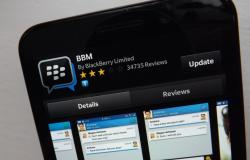 بلاك بيري توقف تطبيقها للتراسل BBM في 31 مايو