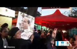 الاستفتاء | شباب يرقصون أمام لجان انتخابية ب"شبرا"