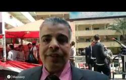 استفتاء|رئيس نقابة "عمال مصر" للبريد يتفقد لجان الاقتراع.."إقبال منقطع النظير"
