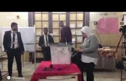 الاستفتاء | اللحظات الأخيرة لتصويت المواطنين على التعديلات الدستورية في السيدة زينب