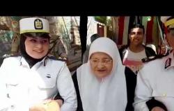الاستفاء|سيدة تطلب النجدة للتصويت على الاستفتاء بالقاهرة