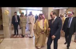 الرئيس السيسي يعقد جلسة مباحثات ثنائية مع ملك البحرين في ختام زيارته للقاهرة