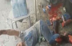 بالفيديو :- مقتل 4 مدنيين في استهداف النظام السوري سوقًا بريف إدلب