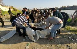 انتشال جثة جديدة من ضحايا عبارة الموصل
