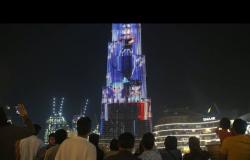 اعلى برج في العالم يحتفل بفنانيس MBC