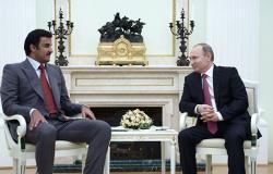 بوتين يلتقي أمير قطر ويقدم اقتراحا