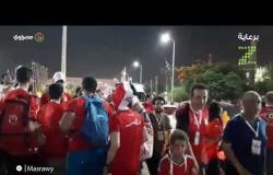 "احتفالات المصريين" بعد فوز منتخب مصر أمام استاد القاهرة