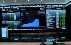 "البنوك" يهبط بسوق الأسهم السعودية 0.6% في التعاملات الصباحية