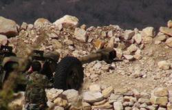شاهد كيف يمشط الجيش السوي مواقع الصينيين في جبال اللاذقية (فيديو)