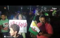 مشجعة من أمام ستاد القاهرة: "أنا مصرية وبحب الجزائر"